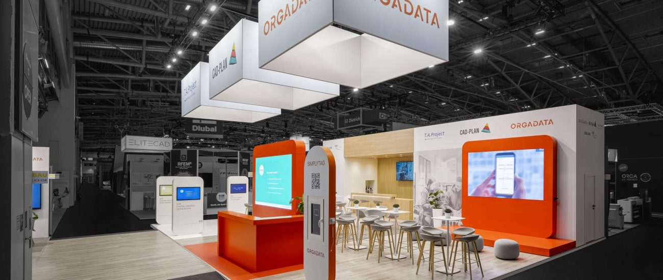 K2 Messebau_Messestand_Orgadata_Bau_01